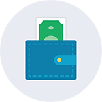 Out of Pocket Expense Icon